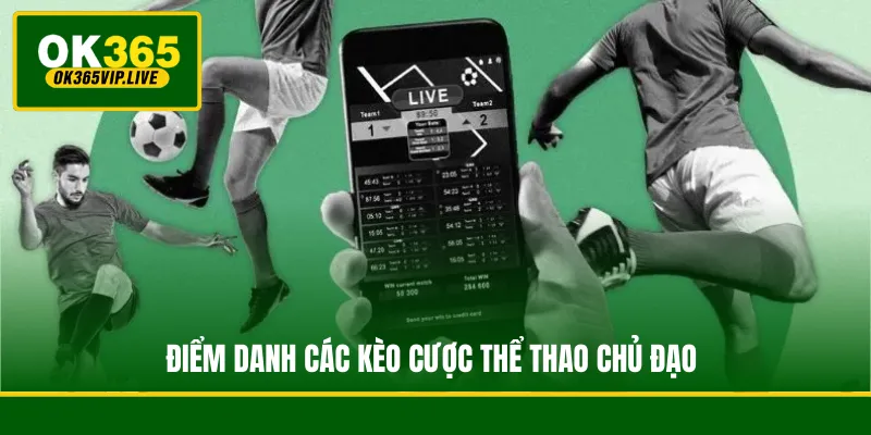 Sảnh SABA - Thiên Đường Cá Cược Thể Thao Đẳng Cấp Quốc Tế 4 Điểm danh các kèo cược thể thao chủ đạo