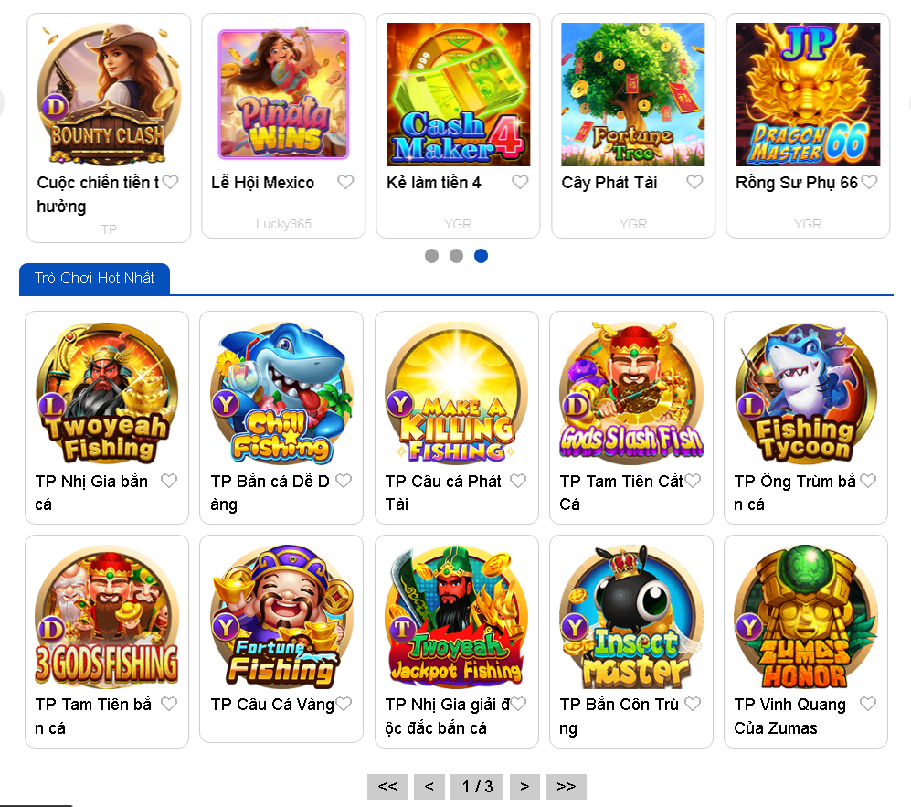 Sảnh bắn cá OK365 luôn cập nhật những tựa game bắn cá hot nhất