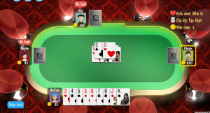 Giao diện chơi game bài tiến lên miền nam tại sảnh game bài OK365