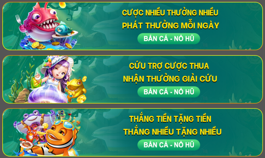 Các chương trình khuyến mãi dành cho nổ hũ - bắn cá diễn ra mỗi ngày tại OK365