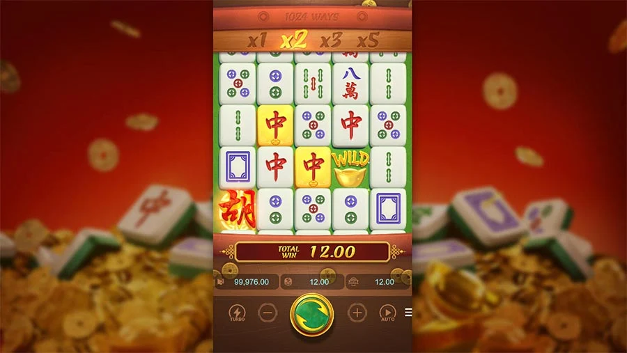 Mahjong Ways (PG Soft) – Đẳng Cấp Đỉnh Cao Từ Di Sản Mạt Chược 2 Giao diện chơi game Đường Mạt Chược